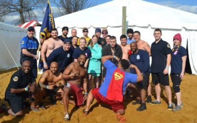 Local 400 Police Officers Support Special Olympics with Polar Bear Plunge